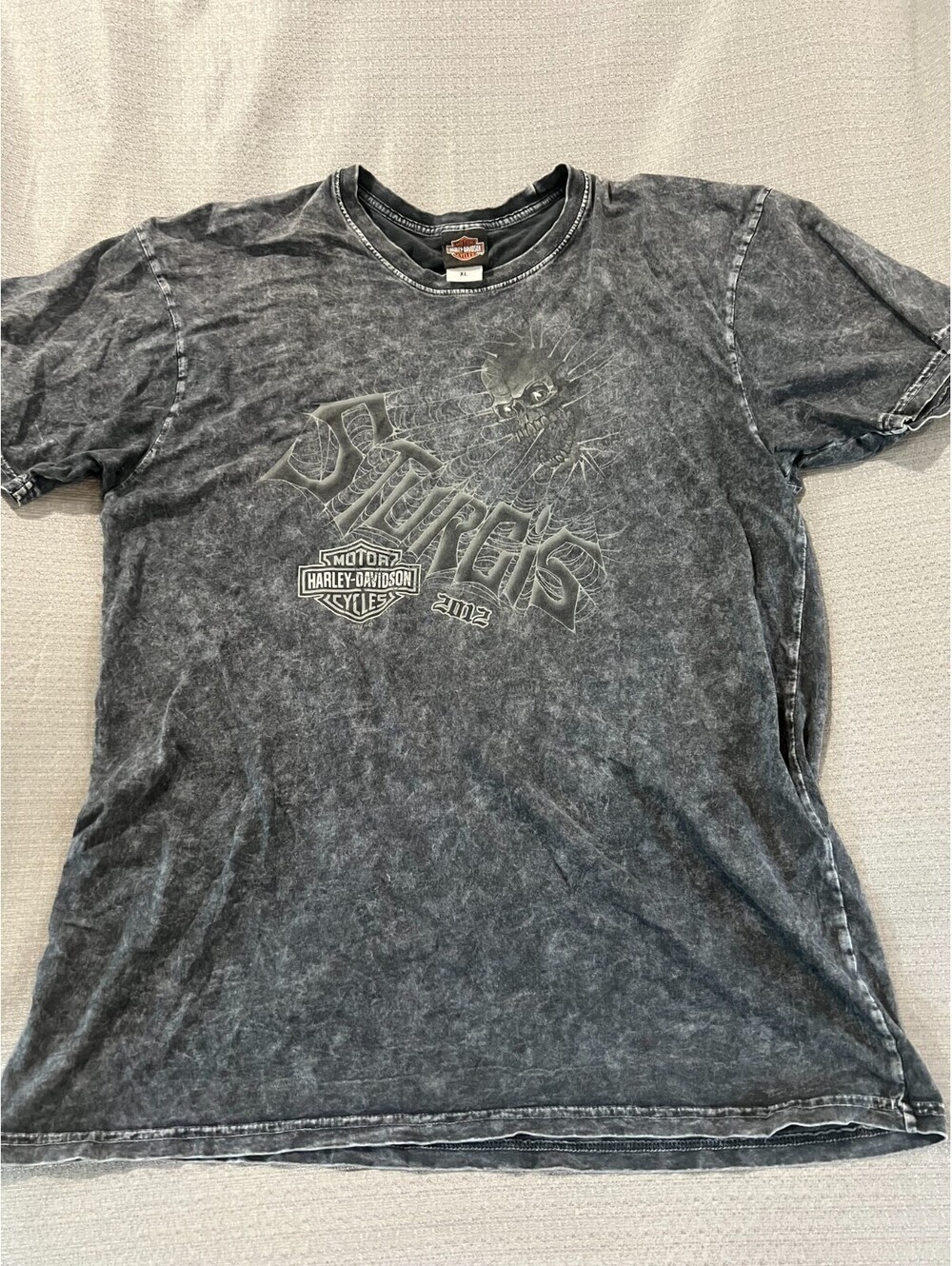 Harley-Davidson Sturgis 2018 Black Hills Mineral Wash T-Shirt XL